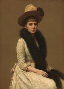 Ritratto di Sonia da Ignace Henri Jean Fantin Latour